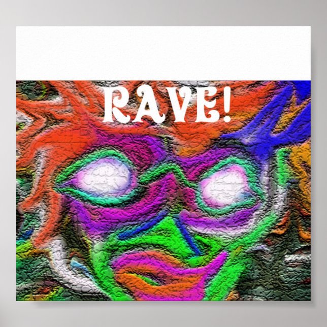 Rave-flygare Poster (Framsidan)