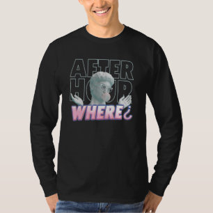 Rave House After Hour Where Shrug Retro Skulptur T Shirt
