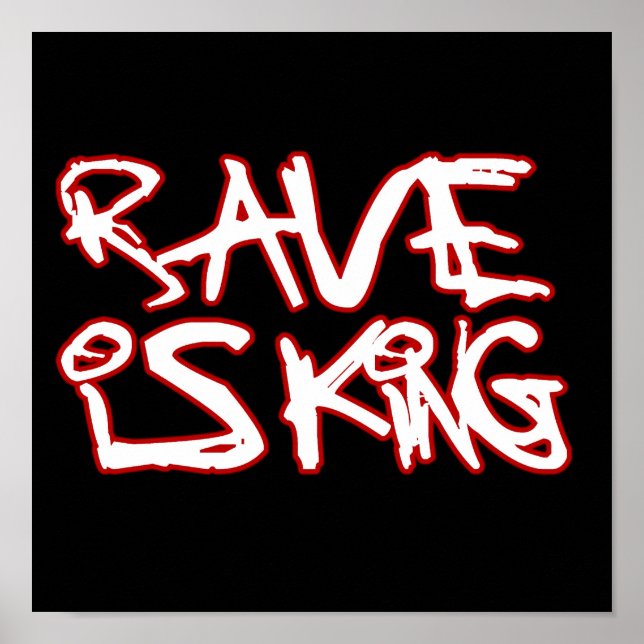 Rave Is Kung Poster (Framsidan)