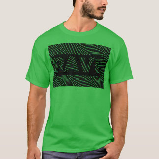 rave linjer design 1 t shirt