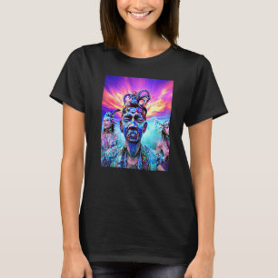 Rave Party Psychedelic EDM Trance Klubb DJ design T Shirt