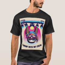 Rave Sloth - Ljus T-Shirt