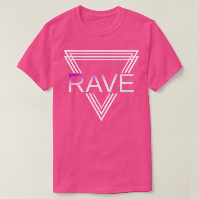 Rave Techno House Party EDM Festival Goa Electro 3 T Shirt (Design framsida)