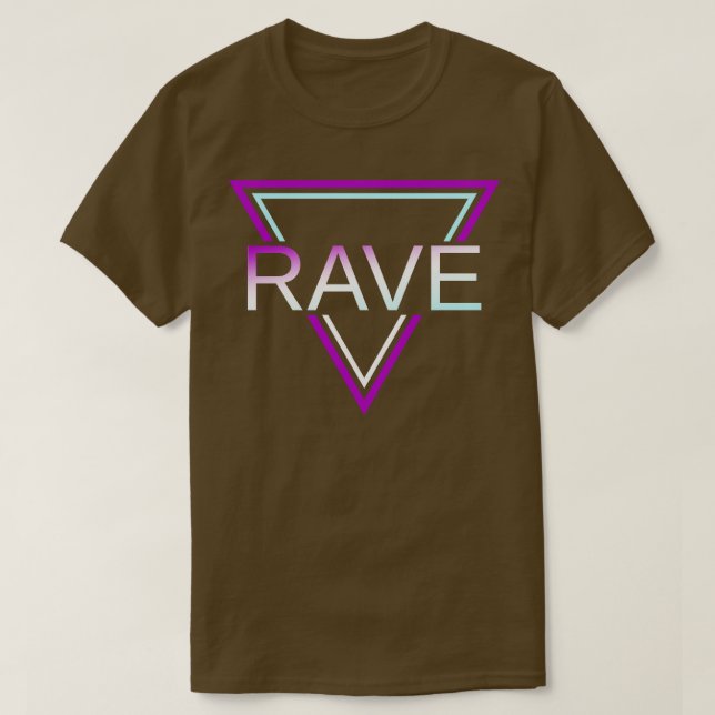 Rave Techno House Party EDM Festival Goa Electro 3 T Shirt (Design framsida)