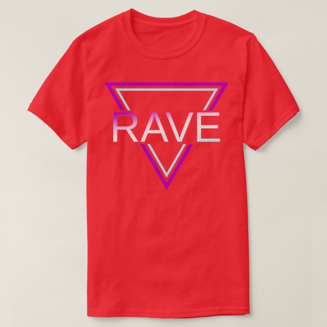 Rave Techno House Party EDM Festival Goa Electro 6 T Shirt (Design framsida)