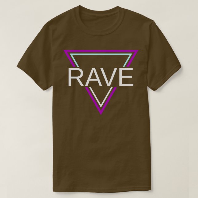 Rave Techno House Party EDM Festival Goa Electro 8 T Shirt (Design framsida)