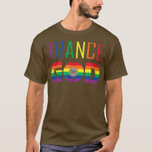 Rave Trance GodPride Kärlek & House Music hela nat T Shirt
