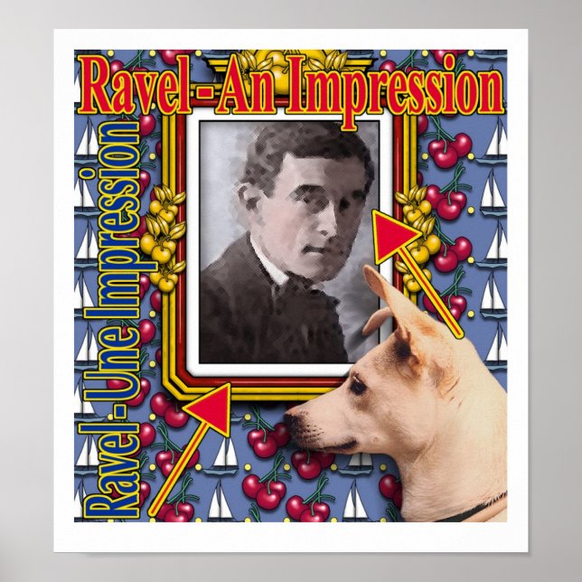 Ravel - ett intryck poster (Framsidan)