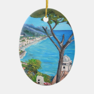 Ravello - prydnad julgransprydnad keramik