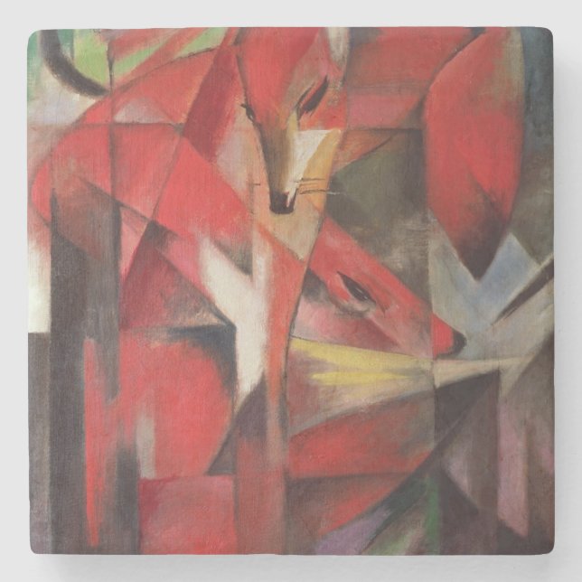 Räven, 1913 stenunderlägg (Framsidan)