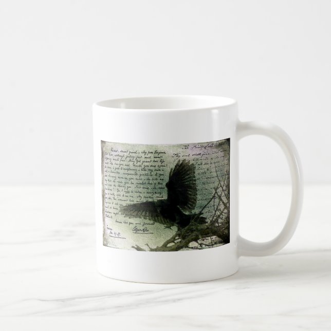 Raven 3 kaffemugg (Höger)
