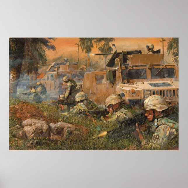 Raven 42 från James Dietz Print Poster (Framsidan)