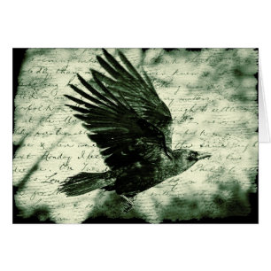 Raven 9 hälsningskort