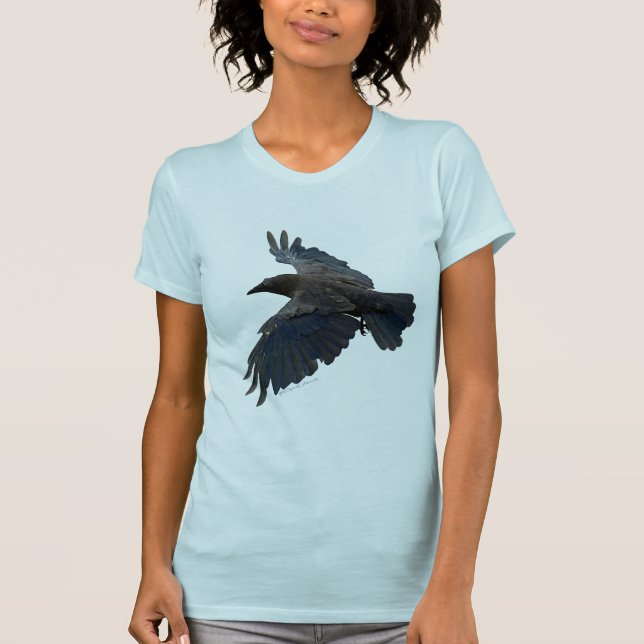 Raven Älskare Dam Shirt T-shirt (Framsida)