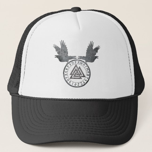 Raven-and-Valknut Keps (Framsida)