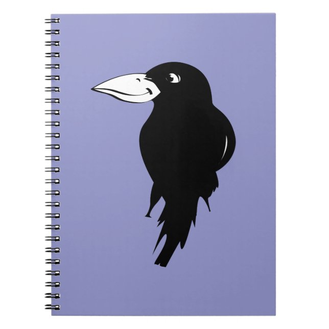 Raven Anteckningsbok Med Spiral (Framsidan)