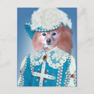 Räven är en Musketeer Vykort