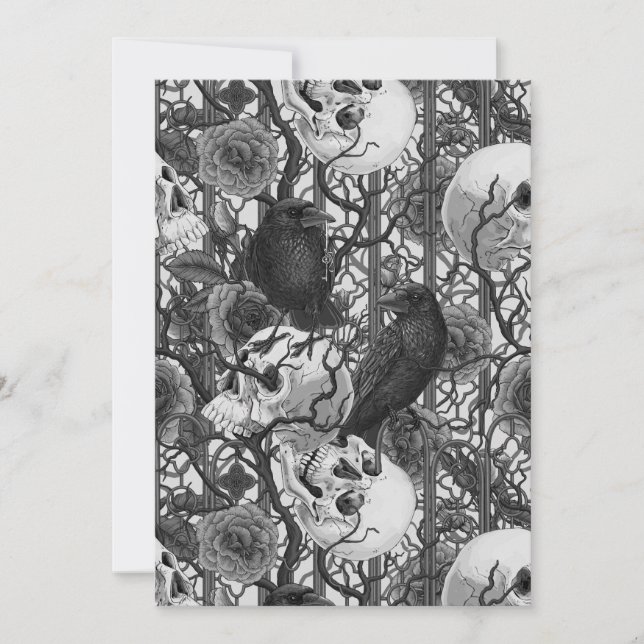 Raven är hemlig. Mörk och illustration av moody sp (Framsida)