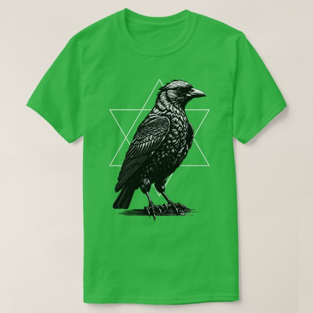Raven Art T Shirt (Design framsida)