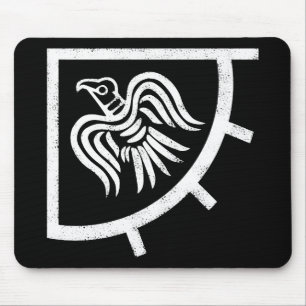 Raven Banner Viking Flagga Musmatta
