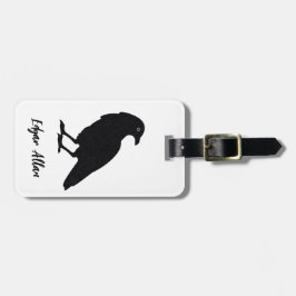Raven Bird Anpassningsbar Bag Märkre | Horror Fläk Bagagebricka