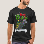 Raven Bird Julafton Dekoration Santa Raven Christm T Shirt<br><div class="desc">Raven Bird Julafton Dekorationer jultomten jul.</div>