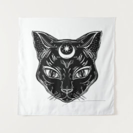 Raven Black Cat Design-bakgrund