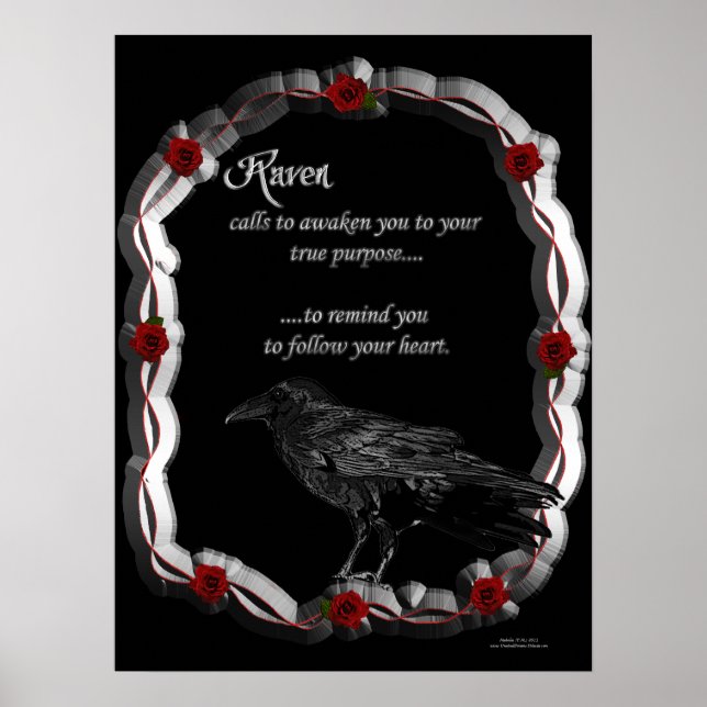 Raven Calling Poster (Framsidan)