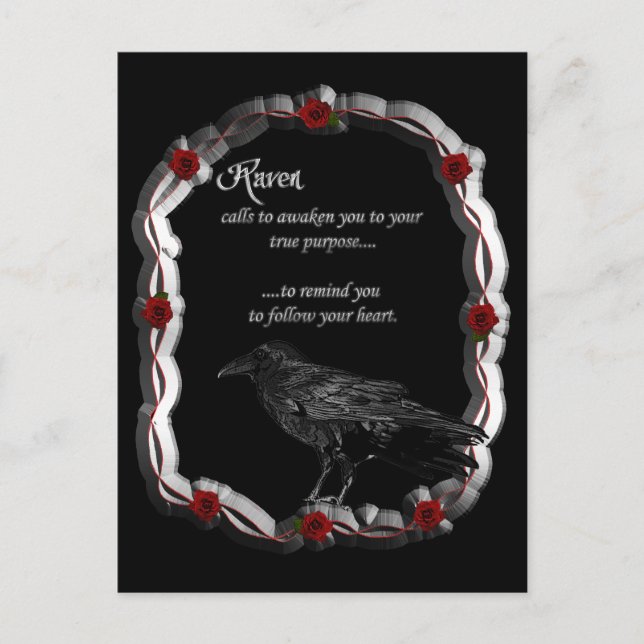 Raven Calling Vykort (Framsida)