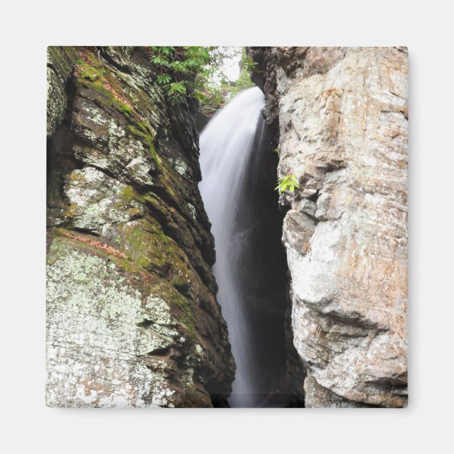 Raven Cliff Falls Waterfall Helen GA Magnet (Framsidan)