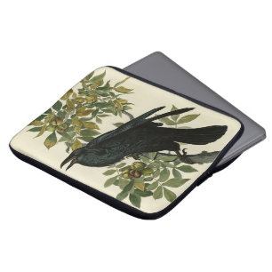Raven (Common Raven) från Audubon Birds of America Laptop Fodral