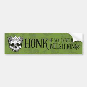 Raven Cycle Bumper Sticker Bildekal