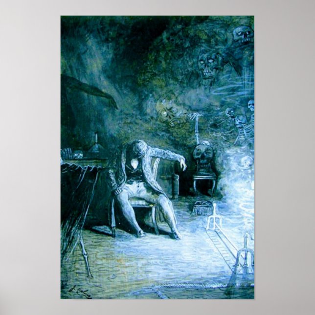 Raven Edgar Allan Poe Poster (Framsidan)