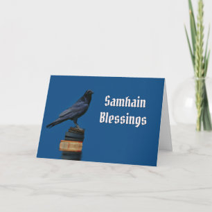 Raven eller Kråka och Bokar Samhain Kort
