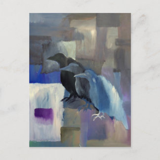 Raven Family Vykort