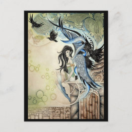 Raven Fe Vykort