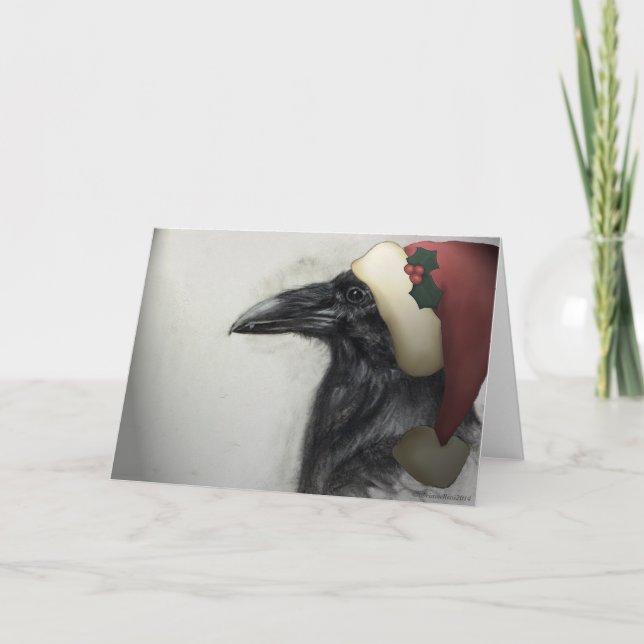 Raven för säsongen helgkort (Framsida)