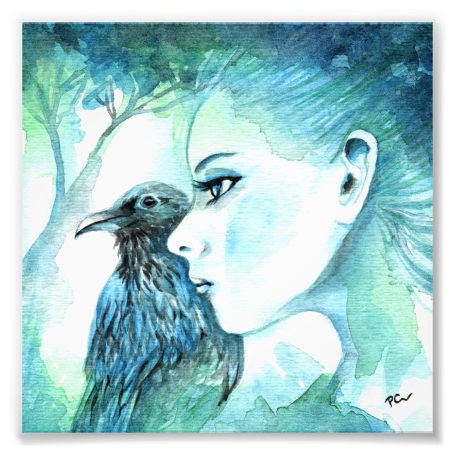 Raven Fototryck (Framsidan)