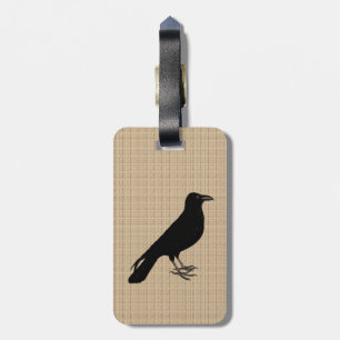 Raven Frimärke Stil Bagagebricka