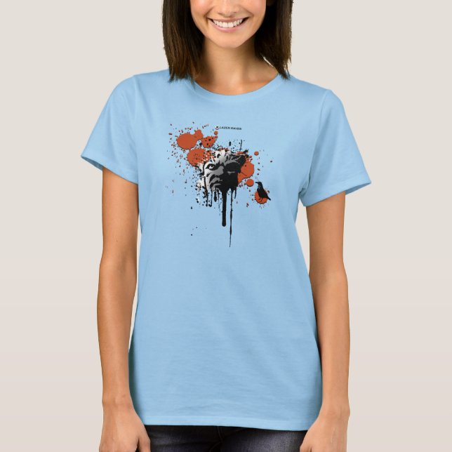 RAVEN GARGOYLE T-SHIRT (Framsida)
