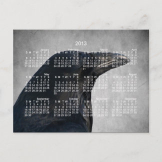 Raven Glamor Shot Kalender 2013 Vykort
