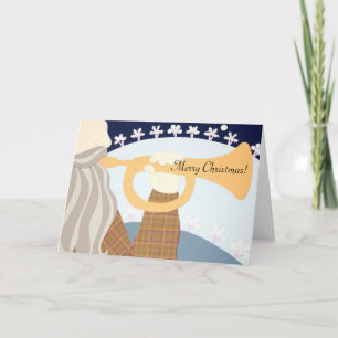 Räven, god jul! helgkort