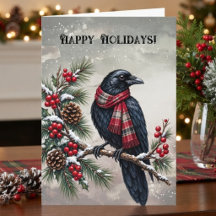 Raven Gothic Plaid Vinter