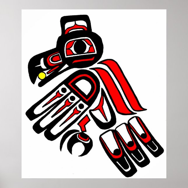 raven haida poster (Framsidan)