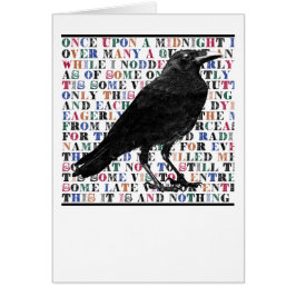 Raven Hälsningskort