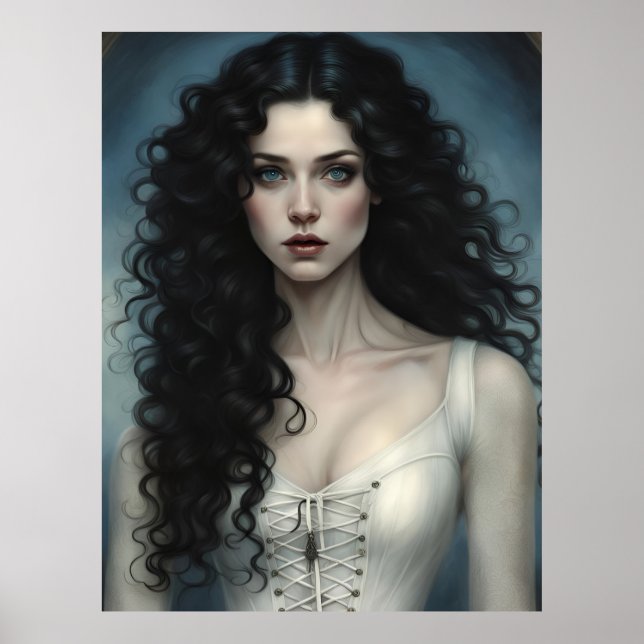 Raven HÖNS skönhet Poster (Framsidan)