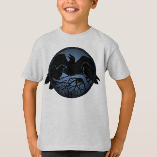 Raven Hoodie Barn Raven/Kråka Art Sweatshirtss T-shirt