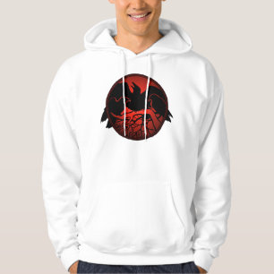 Raven Hoodie Unisex Raven/Kråka Art Shirts