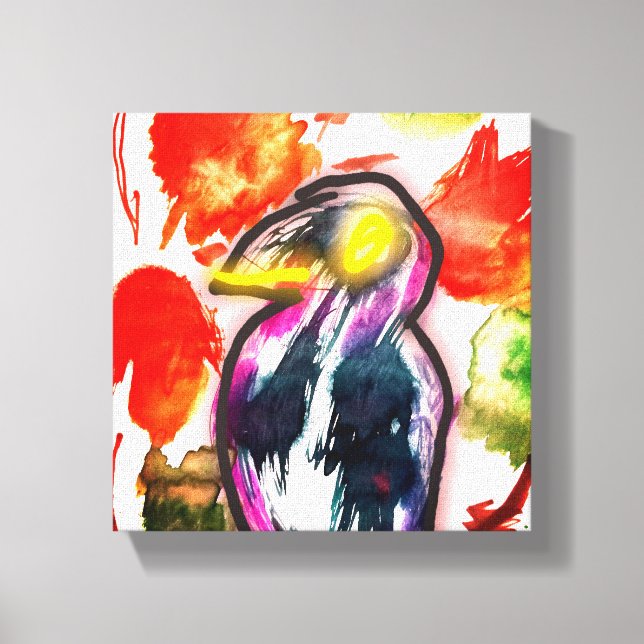 Raven-hösten Canvastryck (Framsida)