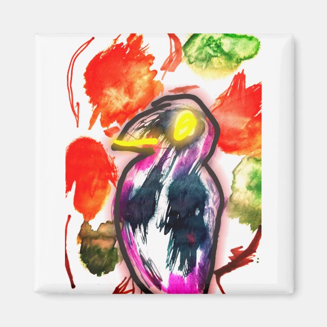 Raven-hösten Magnet (Framsidan)